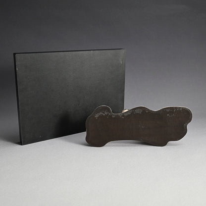 Carved Wood Sculpture, Winter Sparrow ー神保 雅 “寒雀”