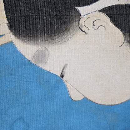 Children at Play, Taisho p. Japanese Scroll ー野添 平米 “遊童”