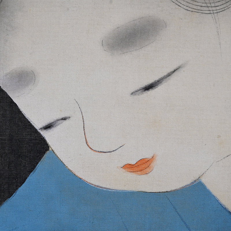 Children at Play, Taisho p. Japanese Scroll ー野添 平米 “遊童”