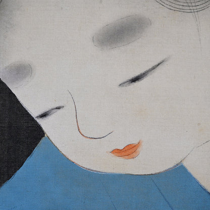 Children at Play, Taisho p. Japanese Scroll ー野添 平米 “遊童”