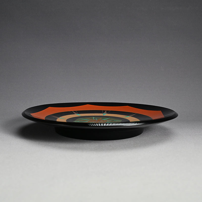 Modernist Design Lacquer Tray Saiko Kazaribon
