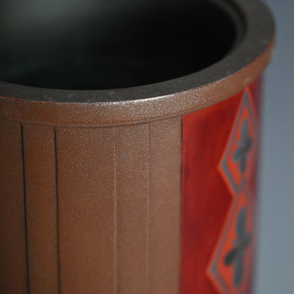 Classic Art-Deco 1930s Dry Lacquer Vase