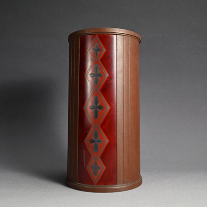 Classic Art-Deco 1930s Dry Lacquer Vase