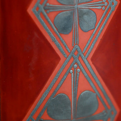 Classic Art-Deco 1930s Dry Lacquer Vase