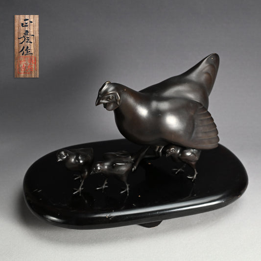 LNT Bronze Chicken Brood ー香取 正彦 “鋳銅鶏”
