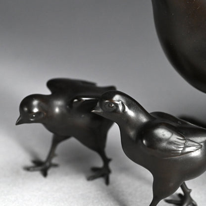 LNT Bronze Chicken Brood ー香取 正彦 “鋳銅鶏”
