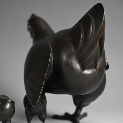 LNT Bronze Chicken Brood ー香取 正彦 “鋳銅鶏”