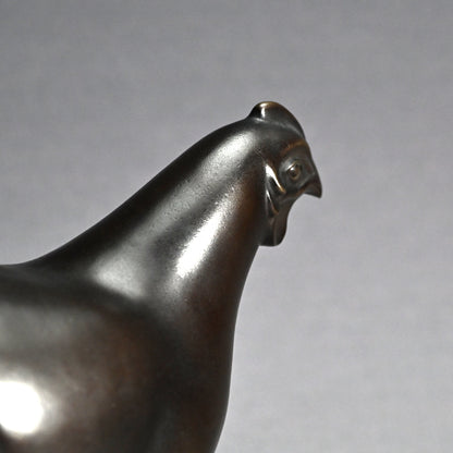 LNT Bronze Chicken Brood ー香取 正彦 “鋳銅鶏”