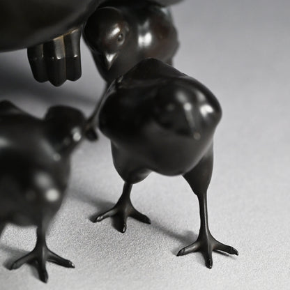 LNT Bronze Chicken Brood ー香取 正彦 “鋳銅鶏”