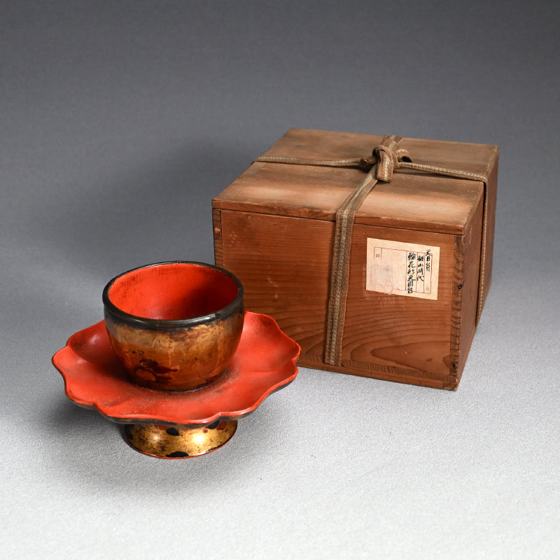 Momoyama period Lacquer Tenmoku Dai