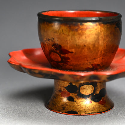 Momoyama period Lacquer Tenmoku Dai