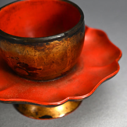 Momoyama period Lacquer Tenmoku Dai