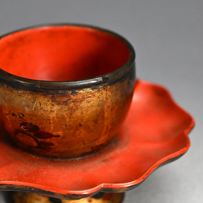 Momoyama period Lacquer Tenmoku Dai