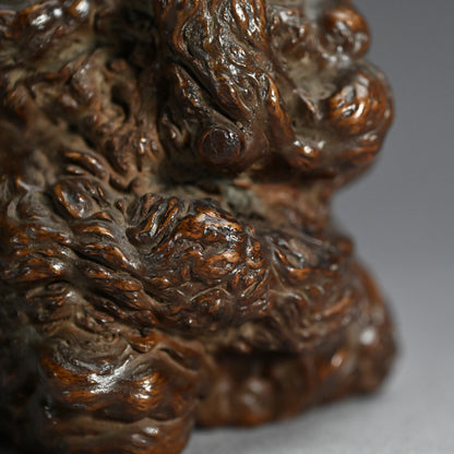 Antique Japanese Root-Wood Vase