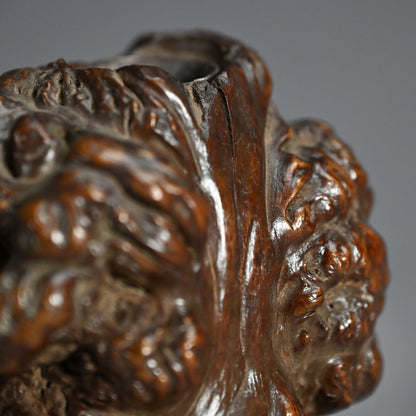 Antique Japanese Root-Wood Vase
