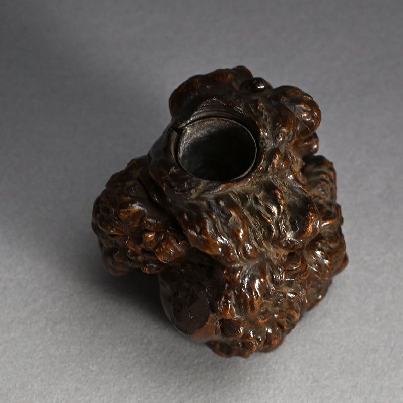 Antique Japanese Root-Wood Vase