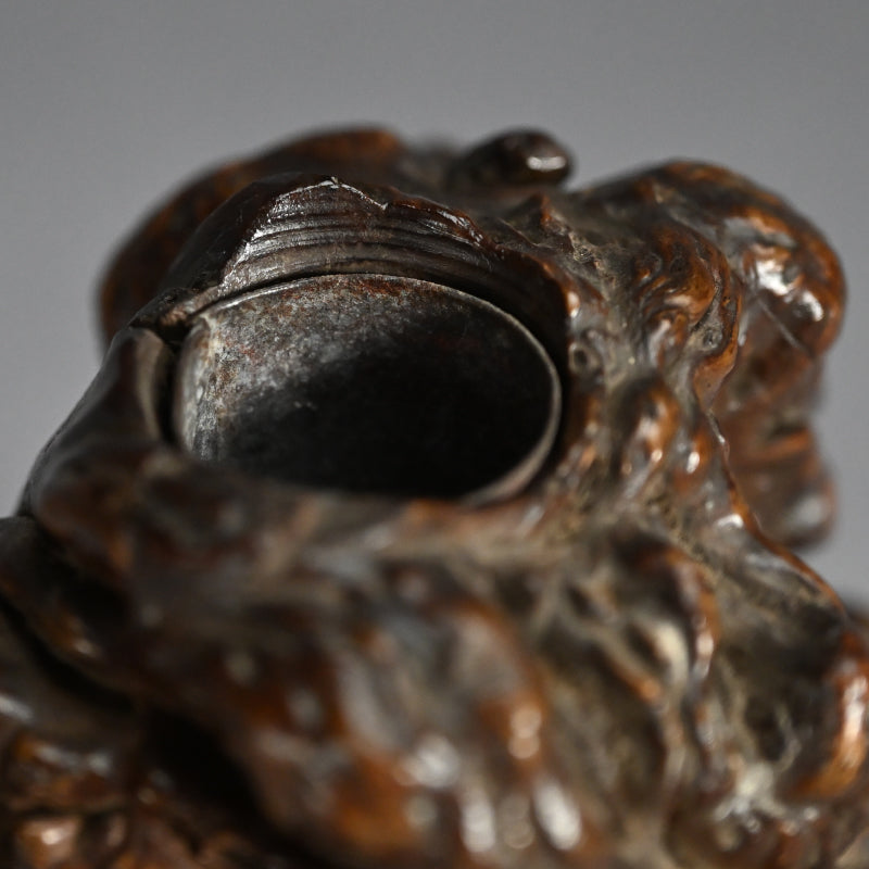 Antique Japanese Root-Wood Vase