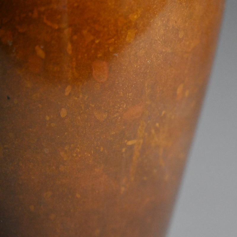 Meiji Yellow Bronze Vase ー金谷 五良三郎 "黄唐銅段附 花瓶"