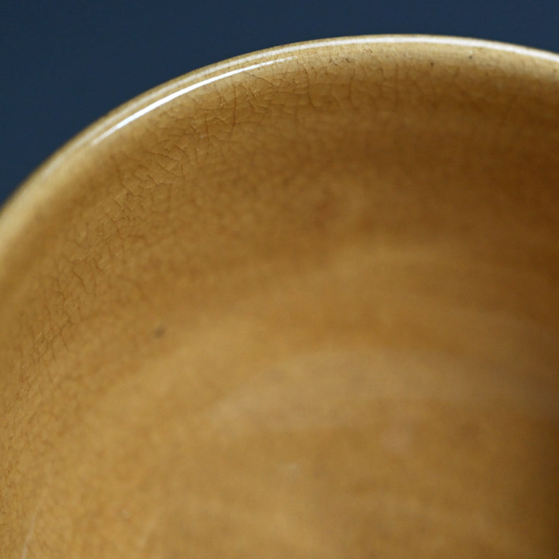 Edo p. Akahadayaki Chawan ー奥田 木白 "赤膚焼 茶碗"