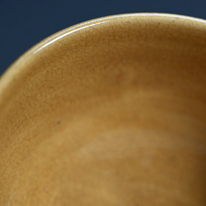 Edo p. Akahadayaki Chawan ー奥田 木白 "赤膚焼 茶碗"