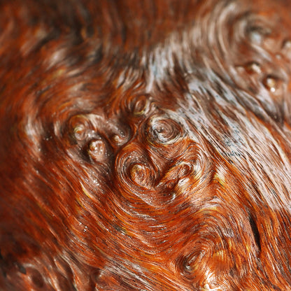 Antique Japanese Rootwood Turtle Okimono