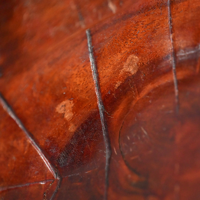 Antique Japanese Rootwood Turtle Okimono