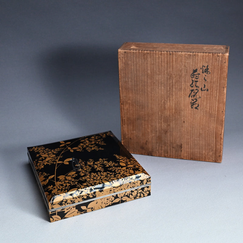 Imperial Suzuri Bako Lacquer Writing Box ー神坂 祐吉  "蒔絵硯筥"