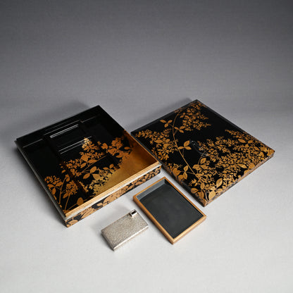 Imperial Suzuri Bako Lacquer Writing Box ー神坂 祐吉  "蒔絵硯筥"
