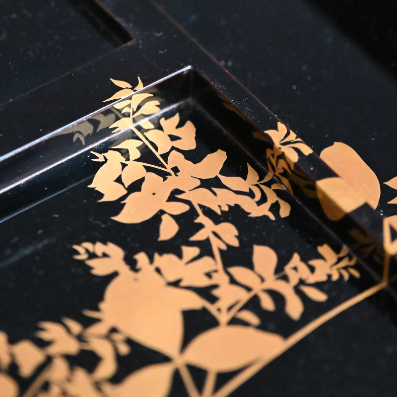 Imperial Suzuri Bako Lacquer Writing Box ー神坂 祐吉  "蒔絵硯筥"