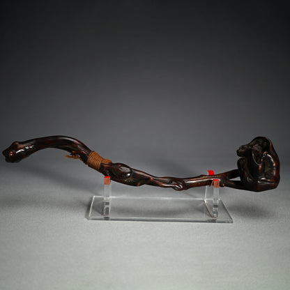 Antique, Japanese Root-wood Nyoi Scepter