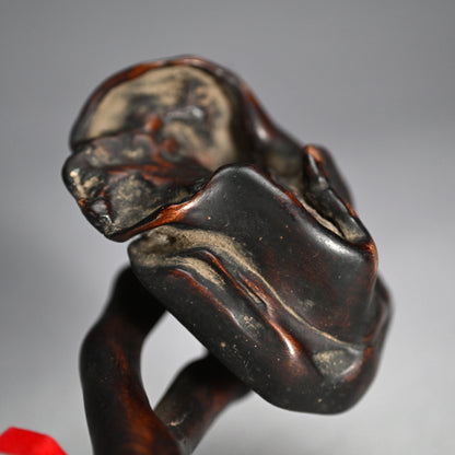 Antique, Japanese Root-wood Nyoi Scepter