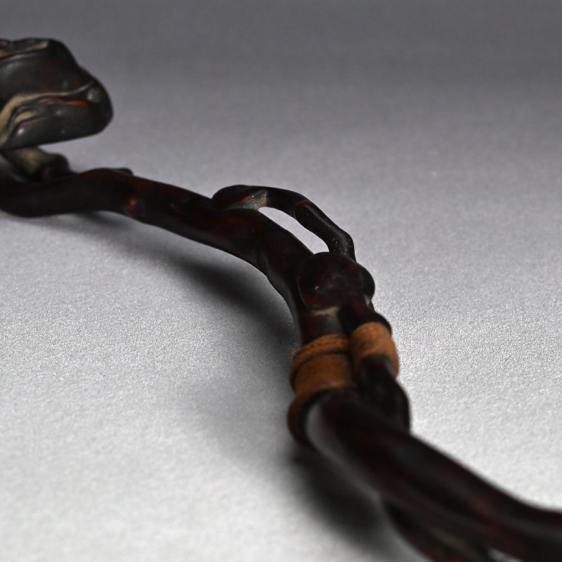Antique, Japanese Root-wood Nyoi Scepter