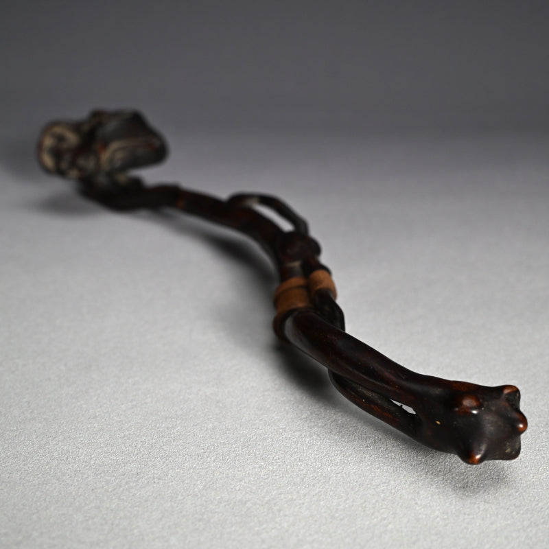 Antique, Japanese Root-wood Nyoi Scepter