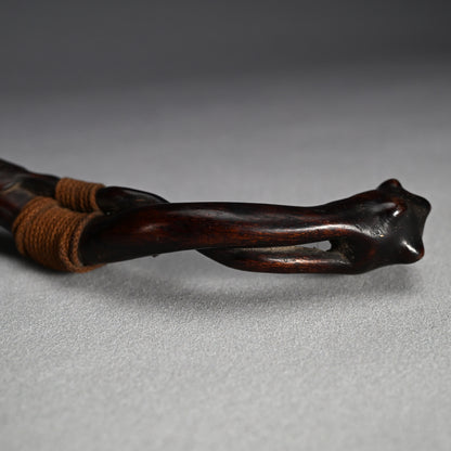 Antique, Japanese Root-wood Nyoi Scepter