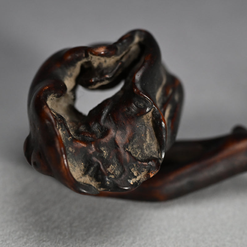 Antique, Japanese Root-wood Nyoi Scepter