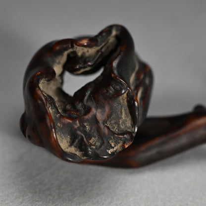Antique, Japanese Root-wood Nyoi Scepter