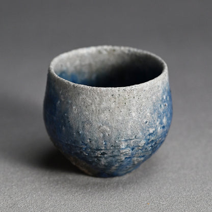 Yohen Ruri-yu Guinomi ー土井 雅文 “窯変瑠璃釉盃”