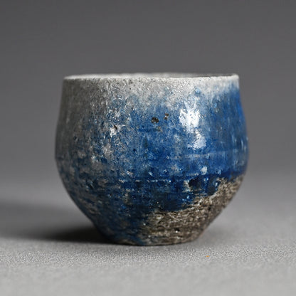 Yohen Ruri-yu Guinomi ー土井 雅文 “窯変瑠璃釉盃”