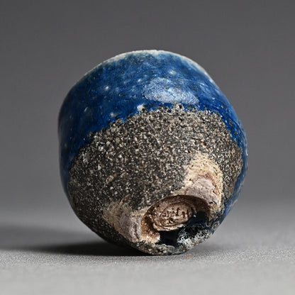 Yohen Ruri-yu Guinomi ー土井 雅文 “窯変瑠璃釉盃”