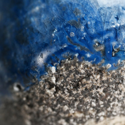 Yohen Ruri-yu Guinomi ー土井 雅文 “窯変瑠璃釉盃”