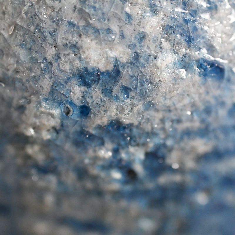 Yohen Ruri-yu Guinomi ー土井 雅文 “窯変瑠璃釉盃”