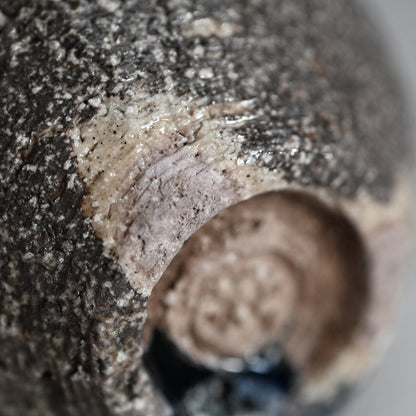 Yohen Ruri-yu Guinomi ー土井 雅文 “窯変瑠璃釉盃”