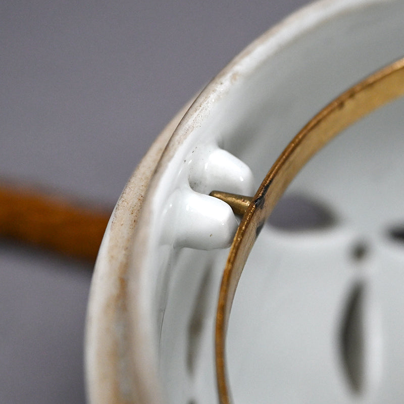 Ceramic Hanging Koro ー三浦 竹泉 "陶製香炉 鍋島鉢"