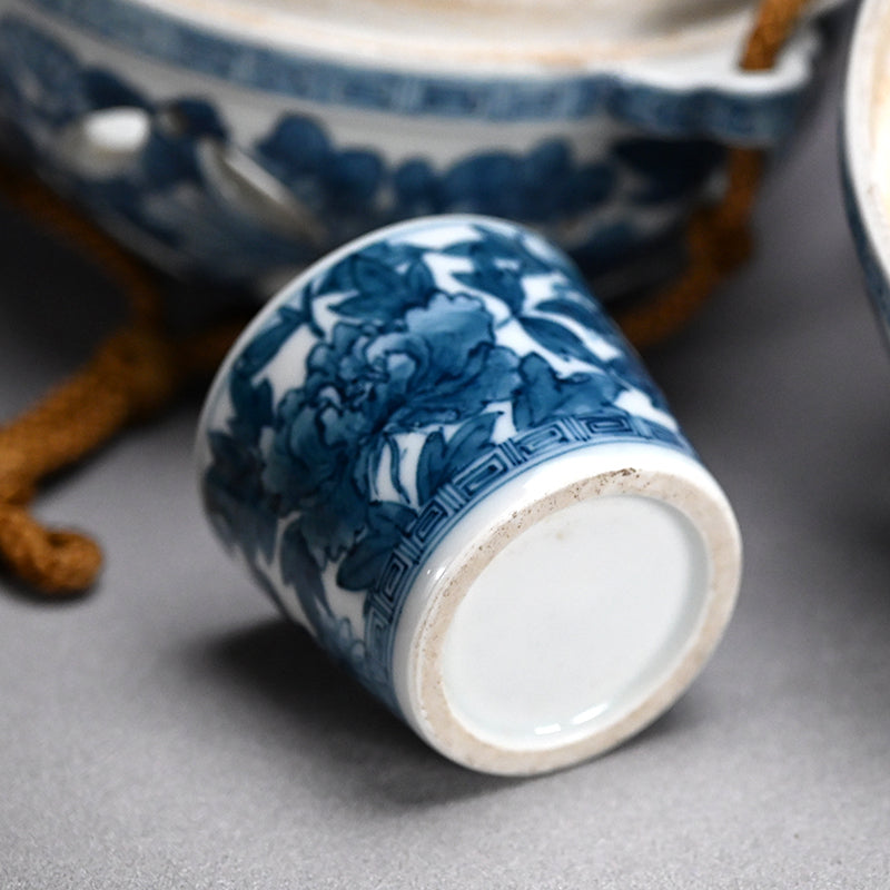 Ceramic Hanging Koro ー三浦 竹泉 "陶製香炉 鍋島鉢"