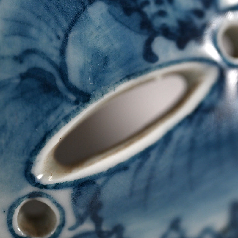 Ceramic Hanging Koro ー三浦 竹泉 "陶製香炉 鍋島鉢"