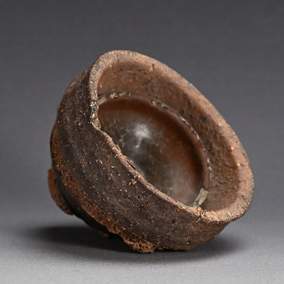 Early Edo period Seto Kiln Flaw, Tenmoku Chawan Tea Bowl