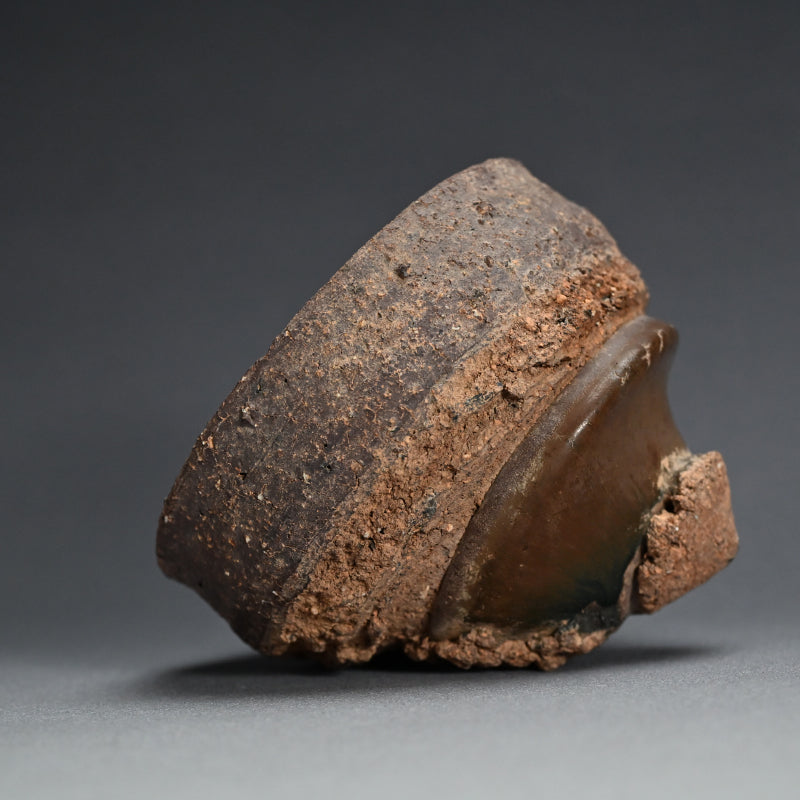 Early Edo period Seto Kiln Flaw, Tenmoku Chawan Tea Bowl