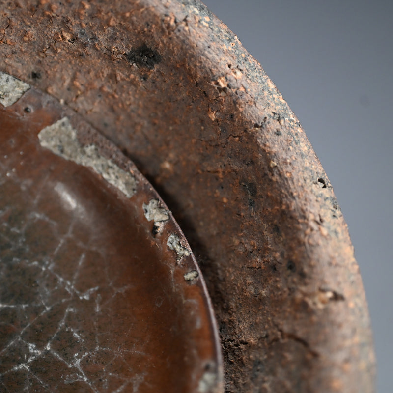 Early Edo period Seto Kiln Flaw, Tenmoku Chawan Tea Bowl