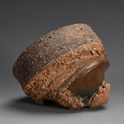 Early Edo period Seto Kiln Flaw, Tenmoku Chawan Tea Bowl