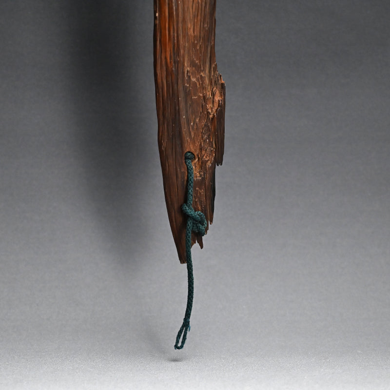 Natural Wood Tanzaku Kake Poem Card Hanger